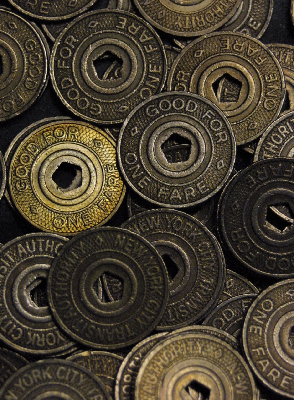 Subway tokens 2003